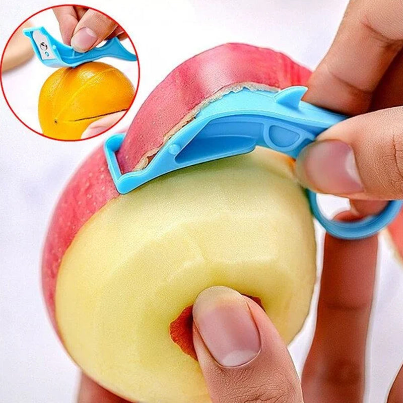 Couteau à éplucher en forme de fruit créatif