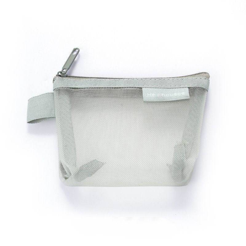 Sac de rangement en filet portable