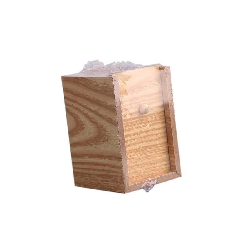 Boîte Effrayante en Bois (Style Aléatoire)
