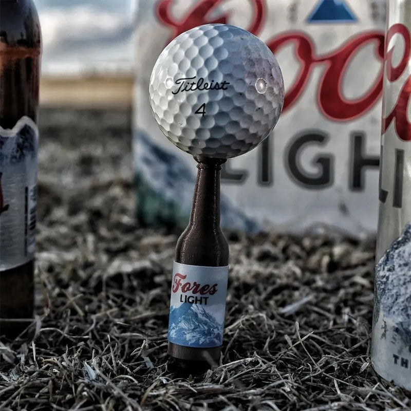 🏑Tees de golf miniatures en bouteille de bière
