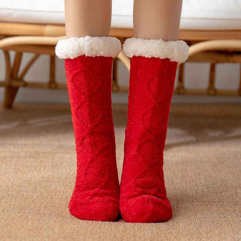 Chaussettes de sol torsadées