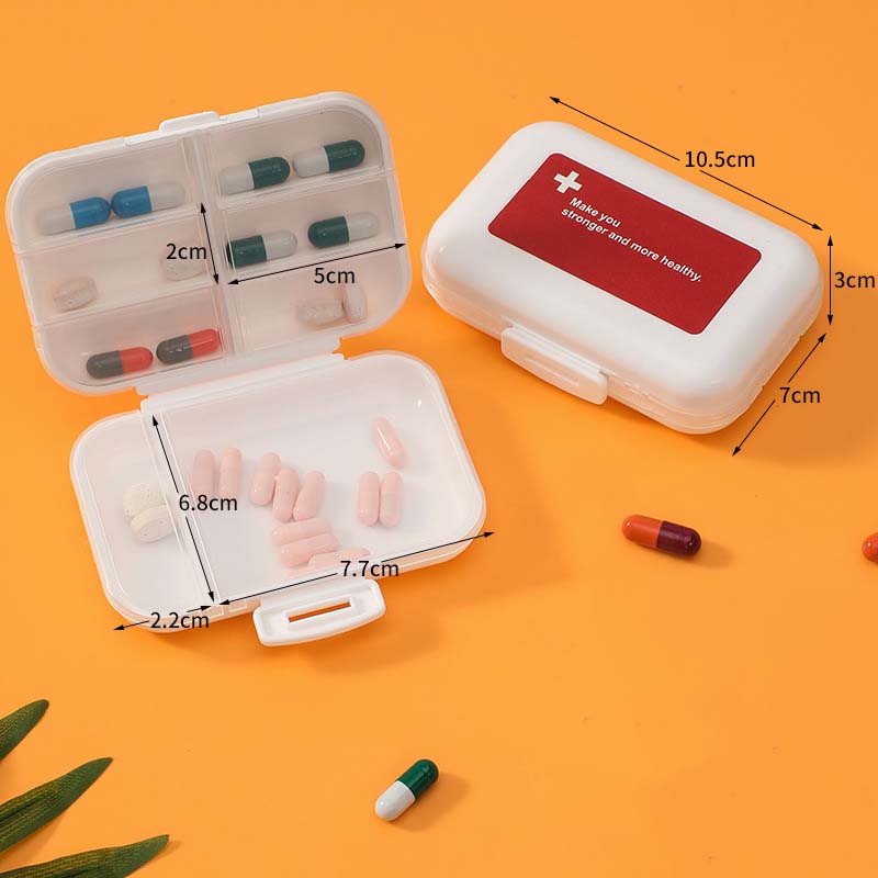 Étui à pilules quotidien portable