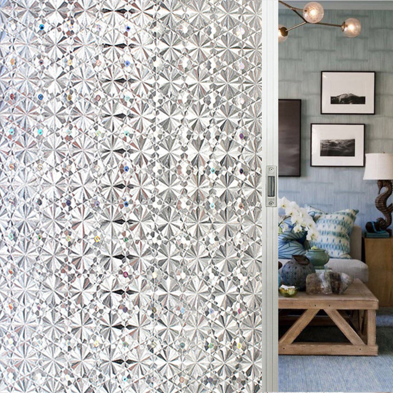 Film de verre coloré translucide 3D