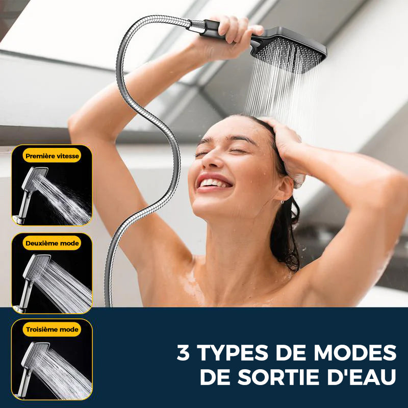 Douchette Ă  main multi-mode haute pression