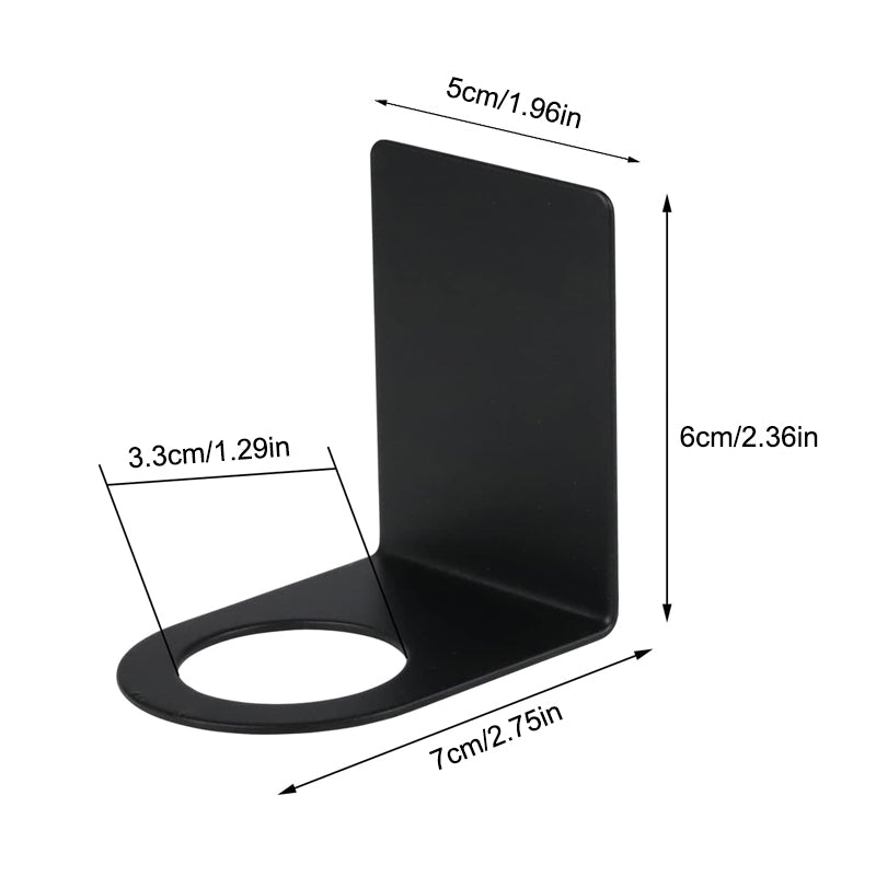 Crochet porte-bouteille de gel douche