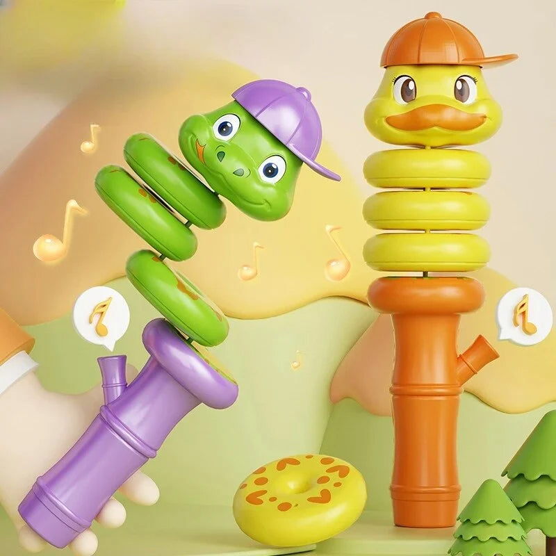 Sifflet pour Enfants Jouets d'Éducation Précoce Serpent