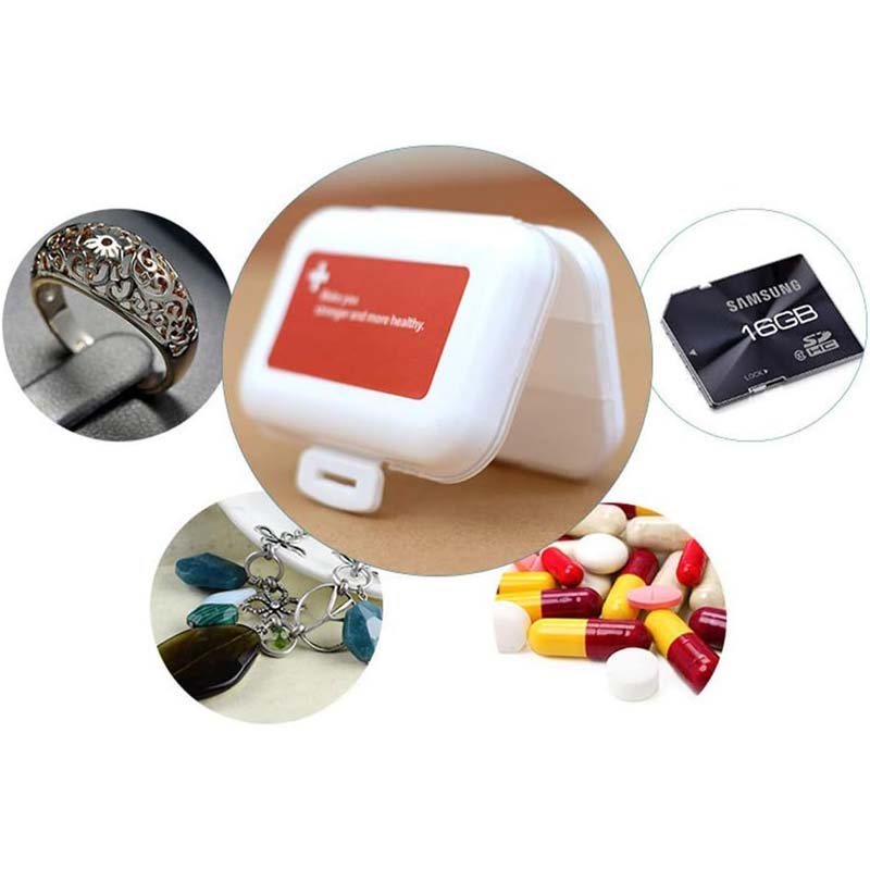 Étui à pilules quotidien portable