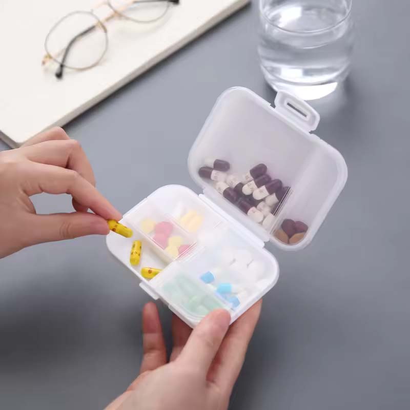 Étui à pilules quotidien portable