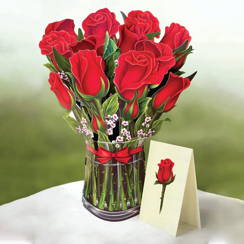 Carte de vœux Bouquet 3D