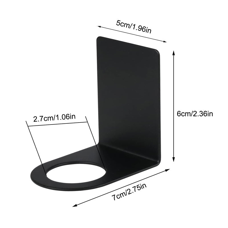 Crochet porte-bouteille de gel douche