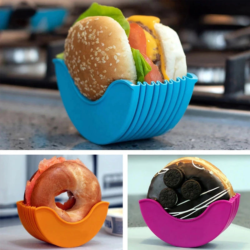 Porte-hamburger sans gâchis