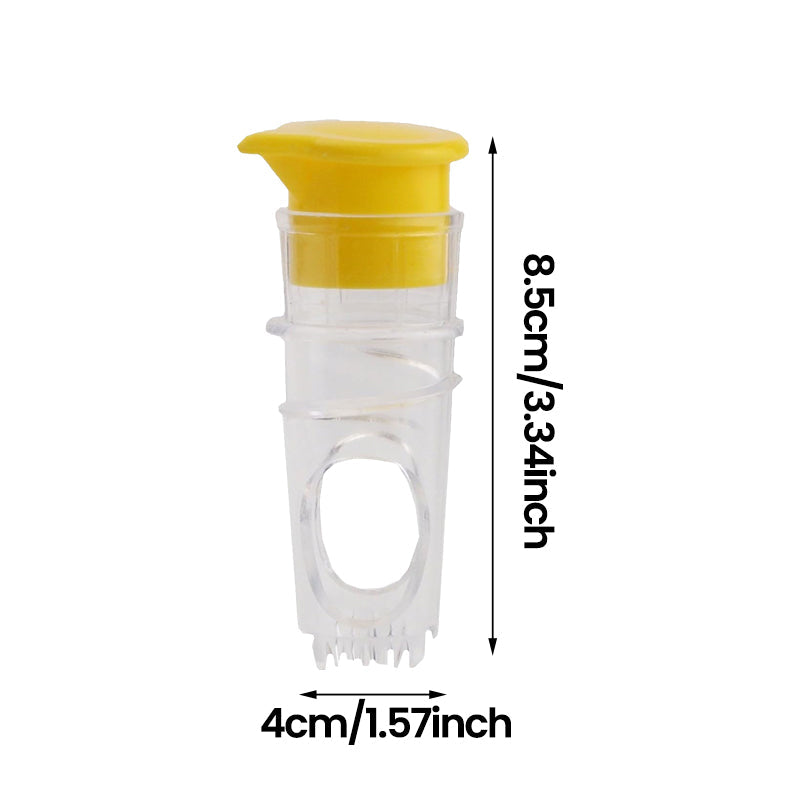 Extracteur de jus compact avec couvercle (2 pièces)
