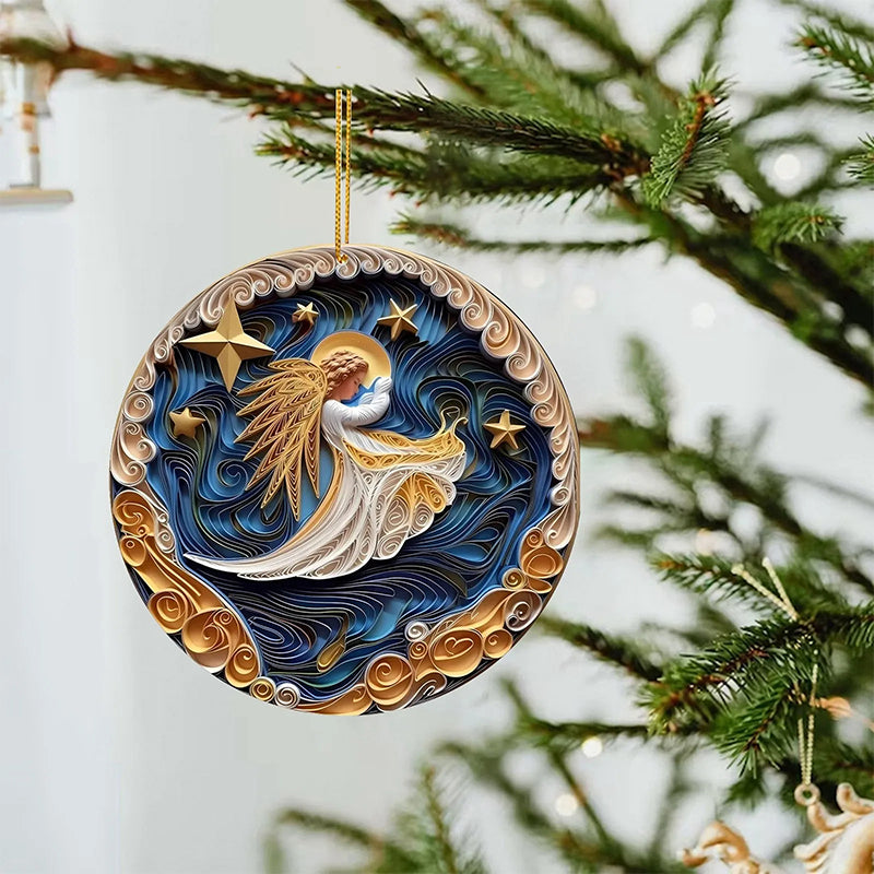 Ornements de Noël 3D non texturés