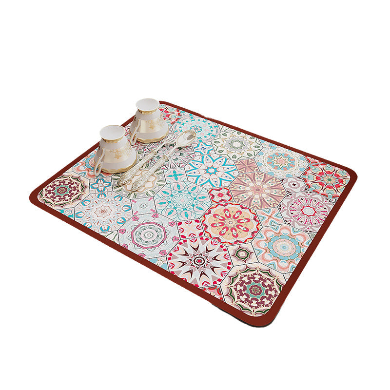 Dessous de verre absorbant rétro