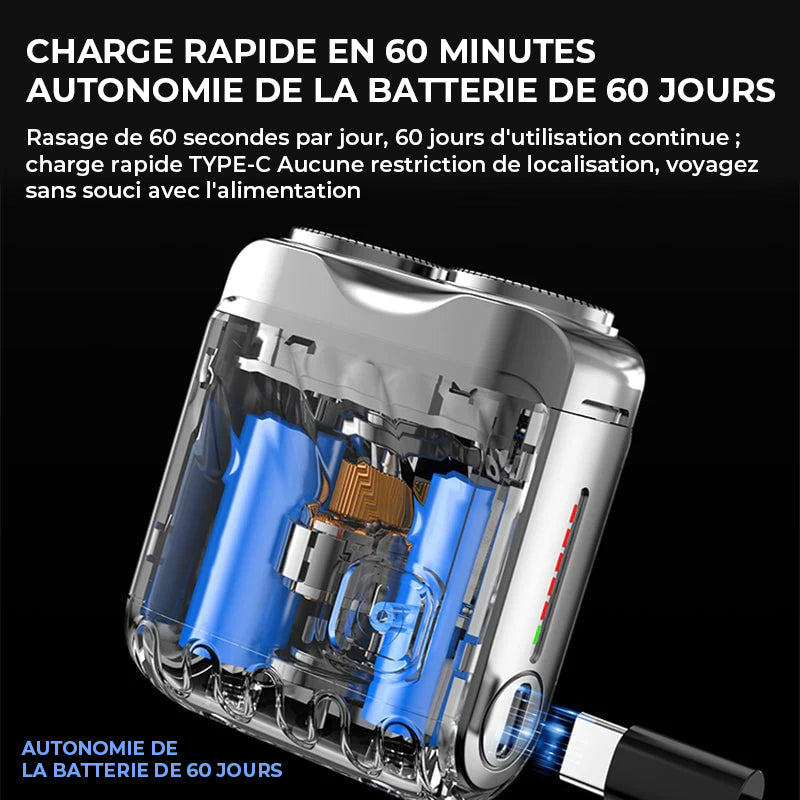 Rasoir électrique de voyage R-12
