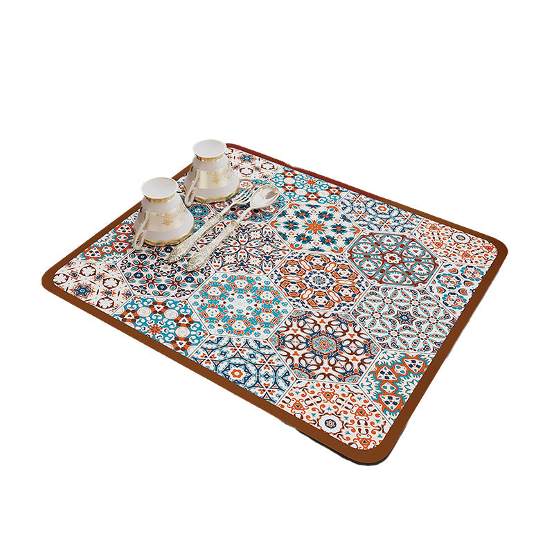 Dessous de verre absorbant rétro