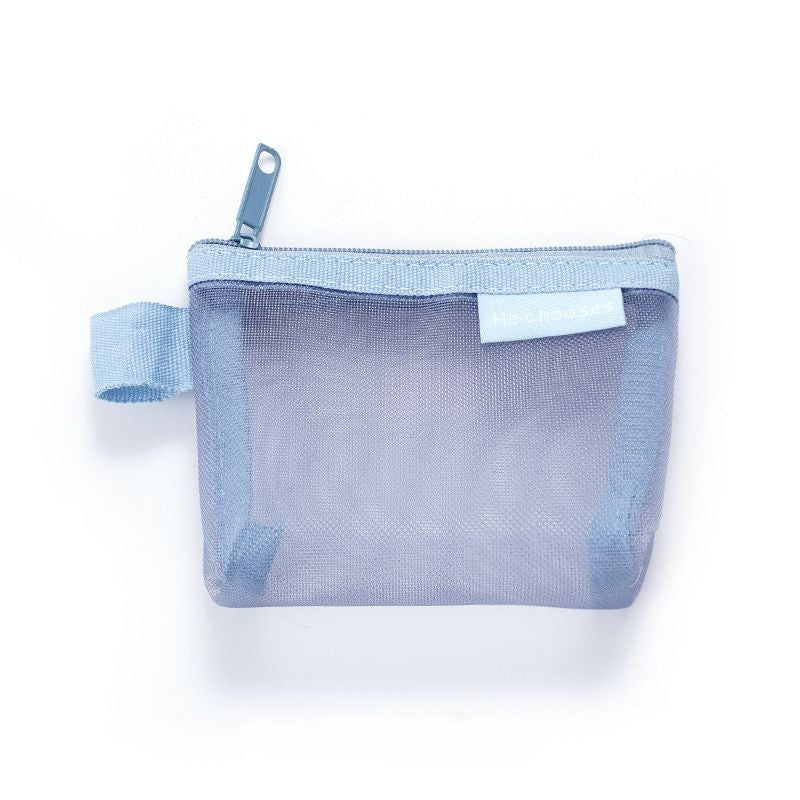 Sac de rangement en filet portable