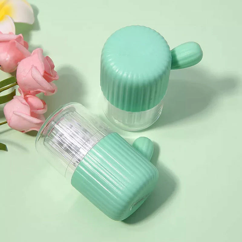 Nettoyant manuel pour lave-lentille de contact