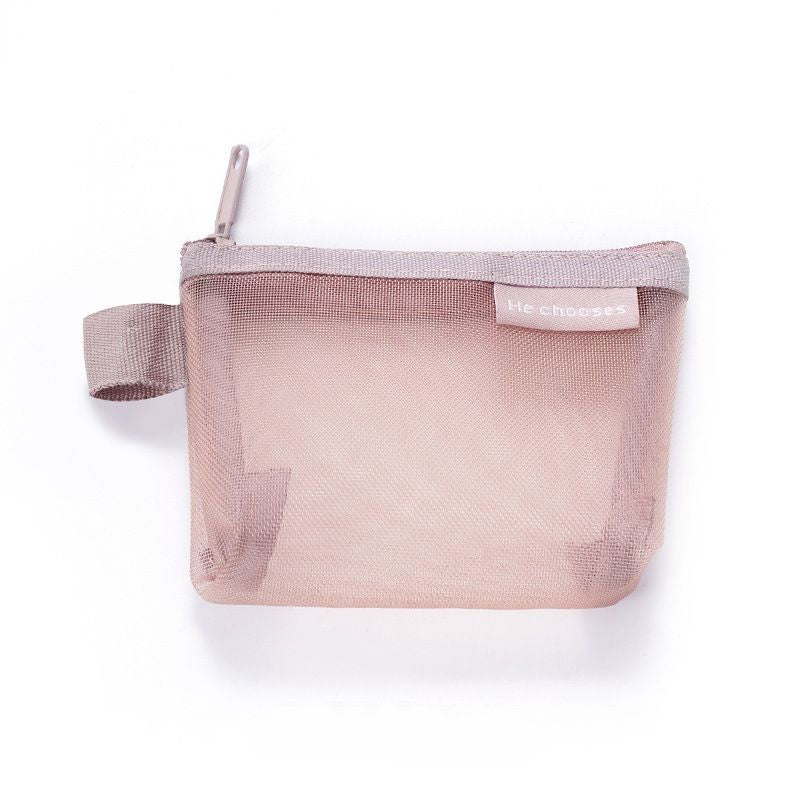 Sac de rangement en filet portable