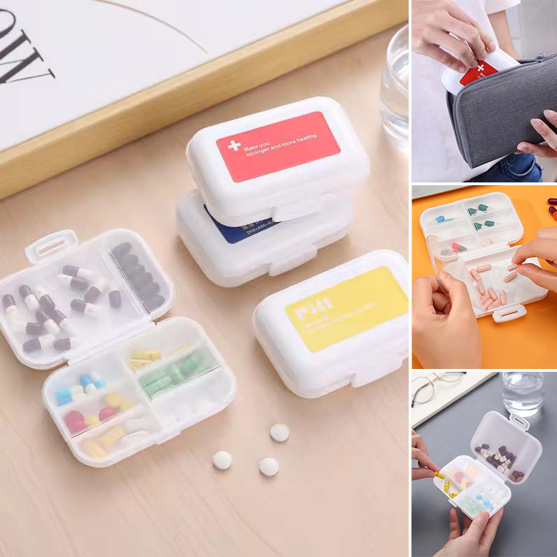 Étui à pilules quotidien portable