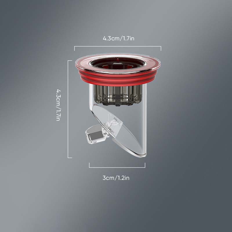 Nouveau drainage par gravité et filtre déodorant