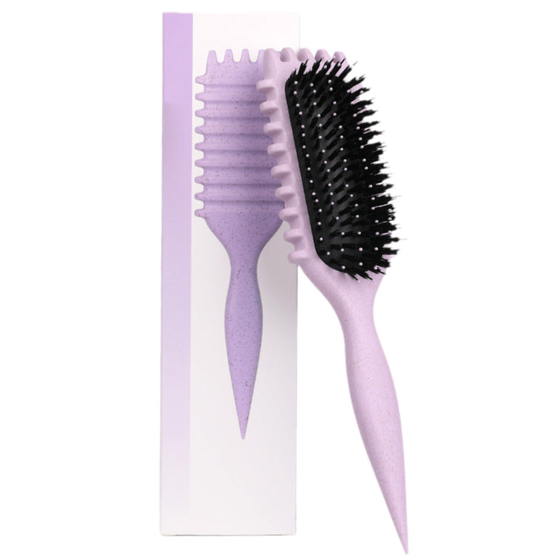 Brosse à cheveux bouclés