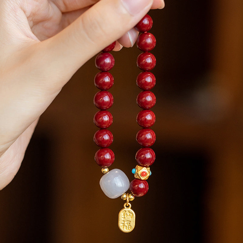 Bracelets de cinabre