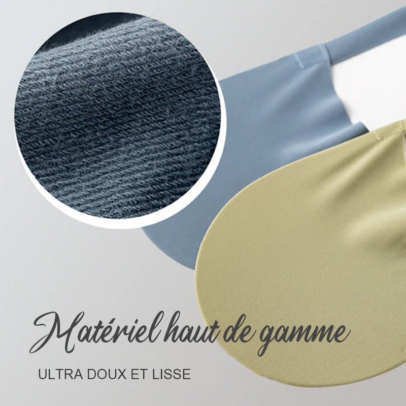 Chaussettes confortables en soie glacée