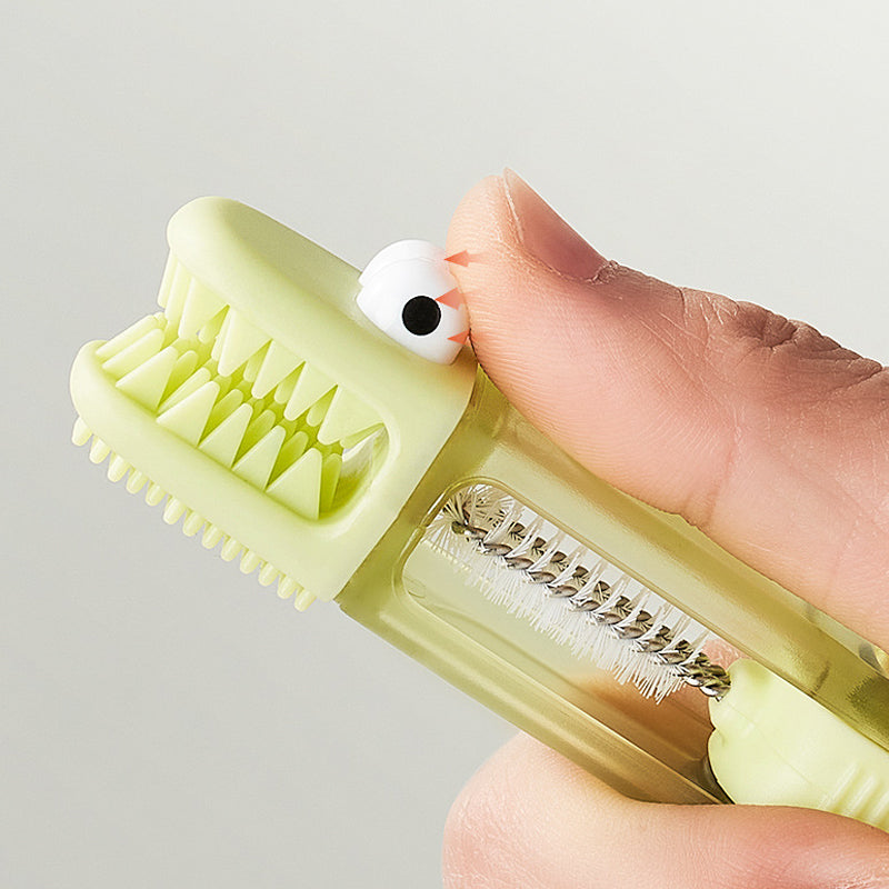 Brosse de nettoyage polyvalente 4 en 1 pour les espaces entre les bouteilles