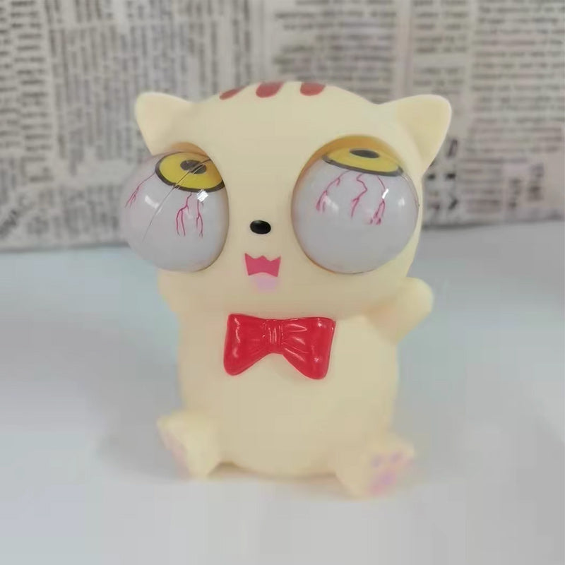 Poupées d'animales avec yeux gonflables