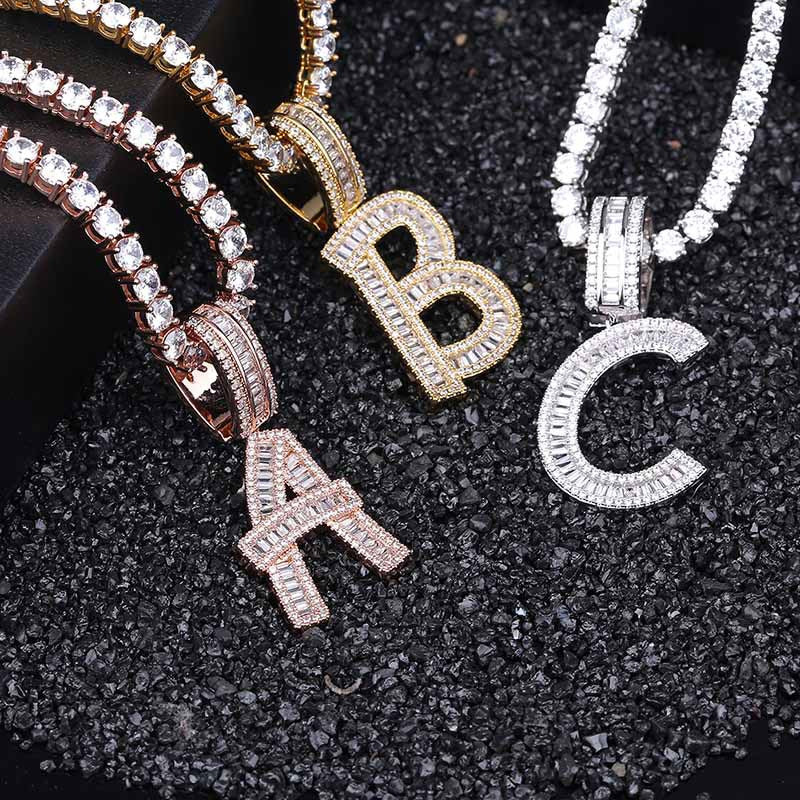 Collier Zircon Alphabétique
