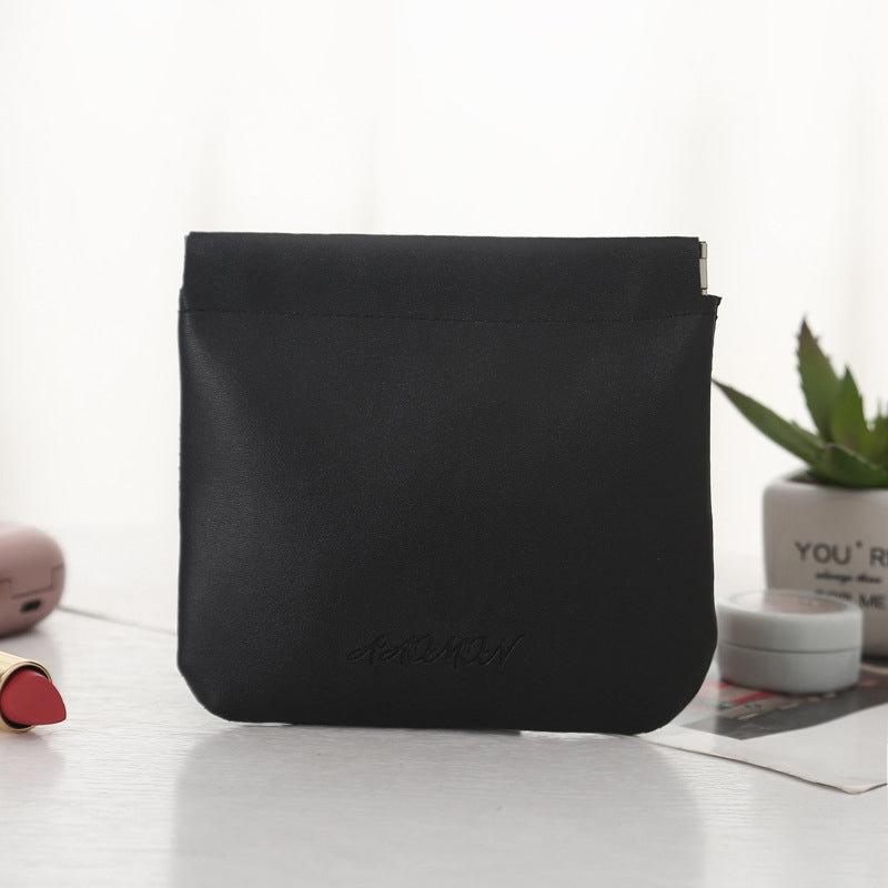 Sac Cosmétique De Poche En Cuir PU