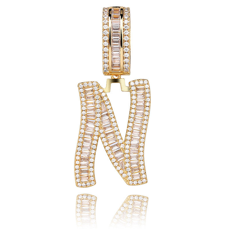 Collier Zircon Alphabétique