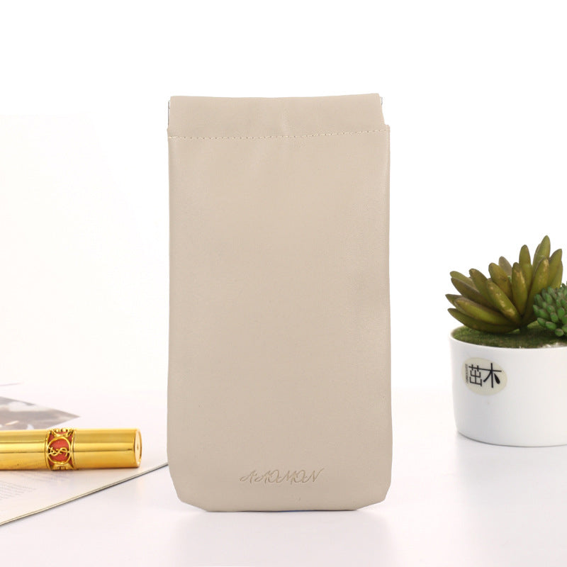 Sac Cosmétique De Poche En Cuir PU