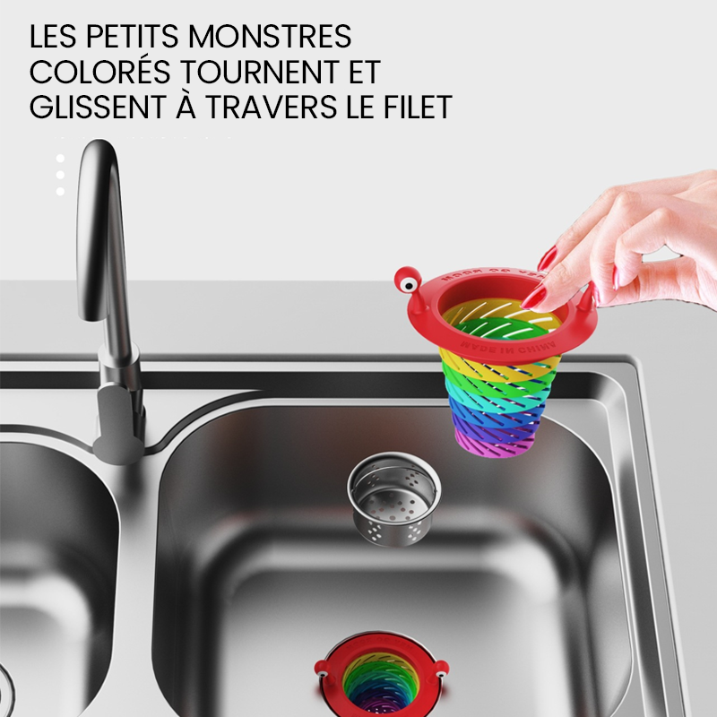 Crépine d'évier de cuisine Monster