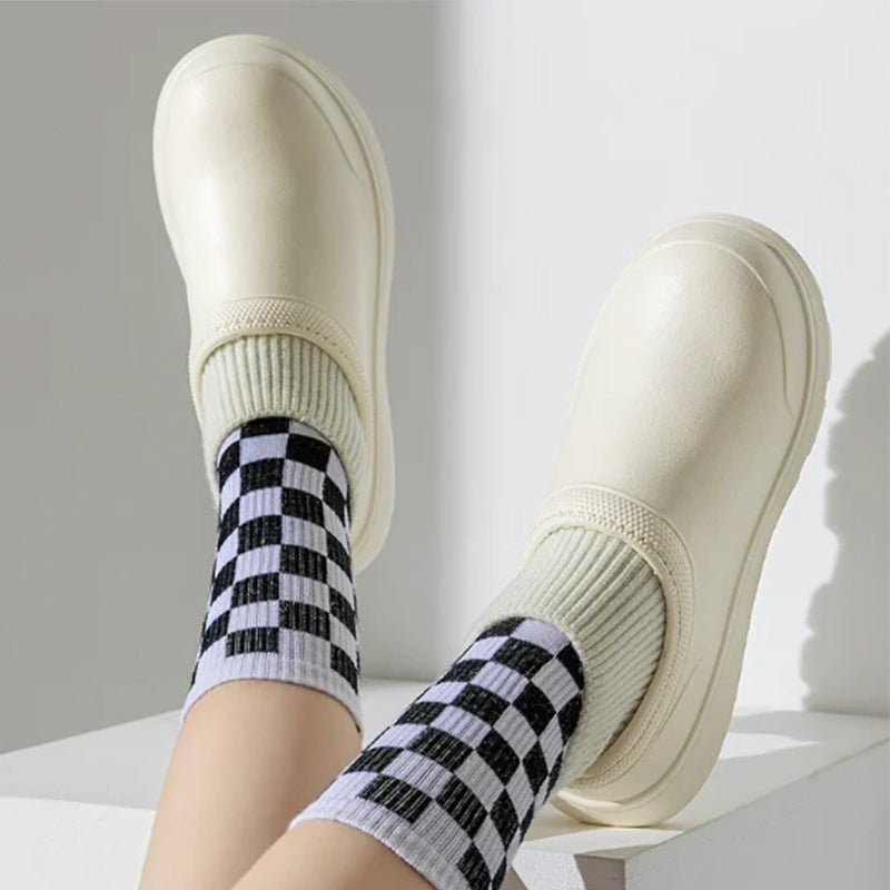 Chaussures en coton imperméable et chaud en velours