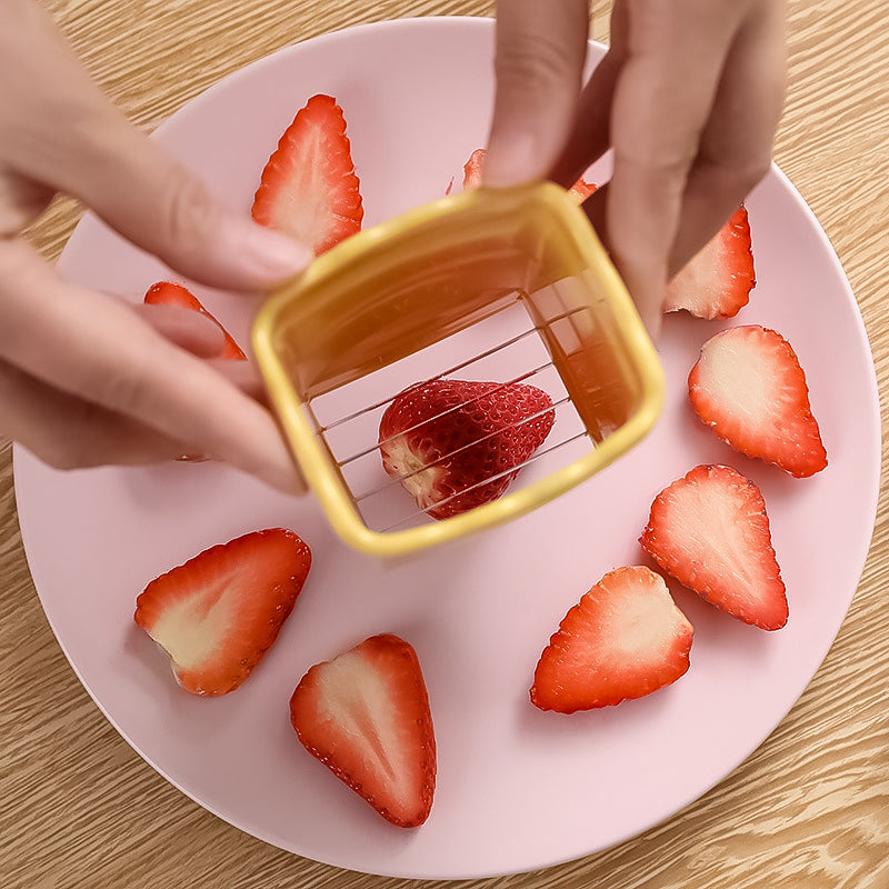 2023 Nouveau Trancheur de fruits et d'oeufs en acier inoxydable