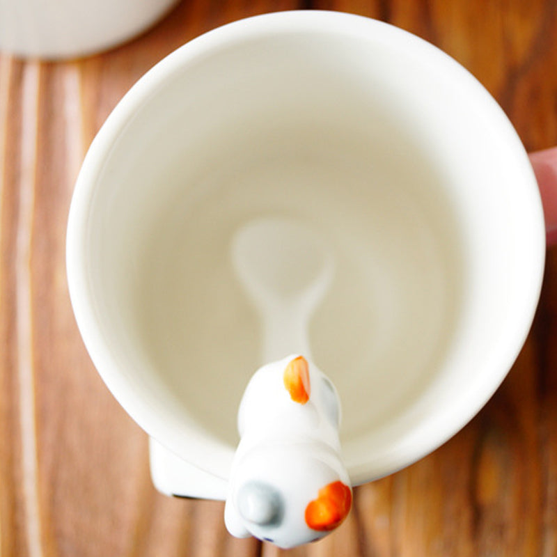 Ensemble de cuillères à café de chat coquin