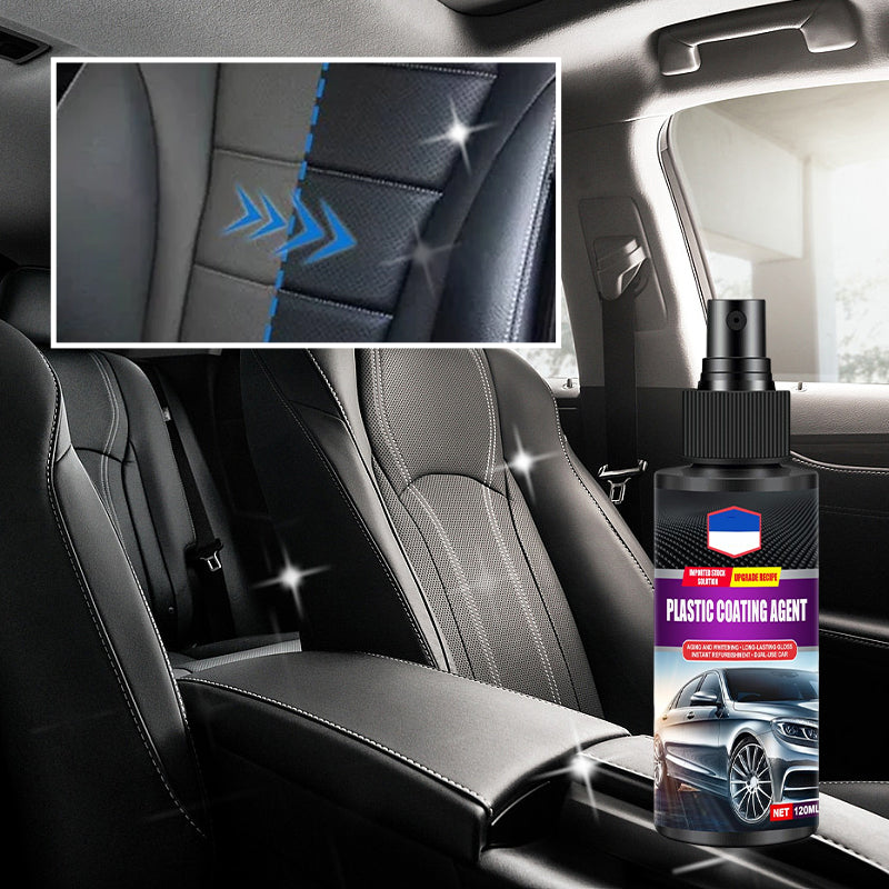 Agent de revêtement en cuir et plastique pour intérieur de voiture
