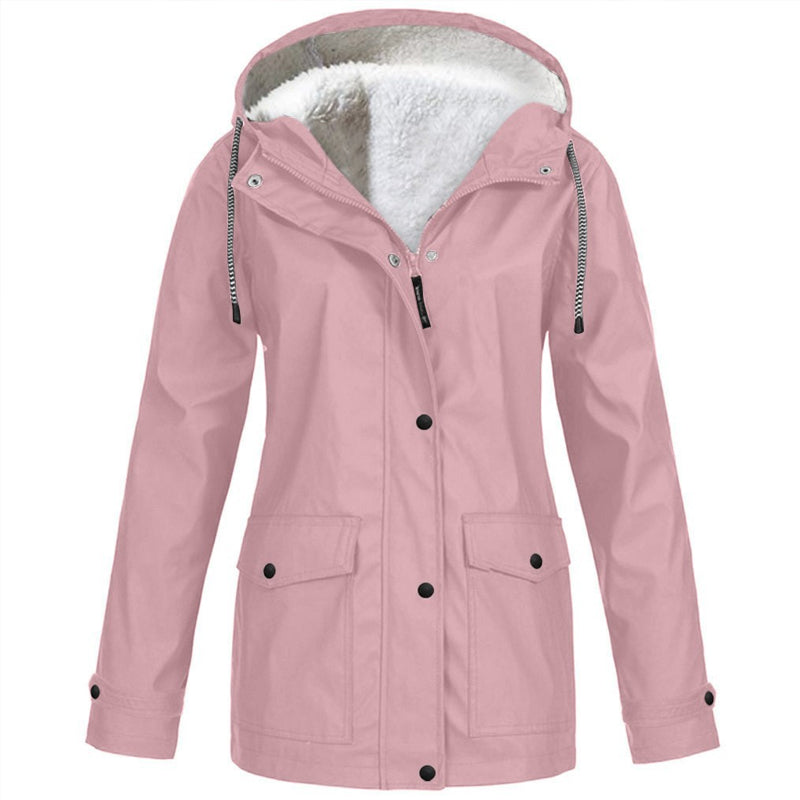 Veste coupe-vent en polaire d'hiver