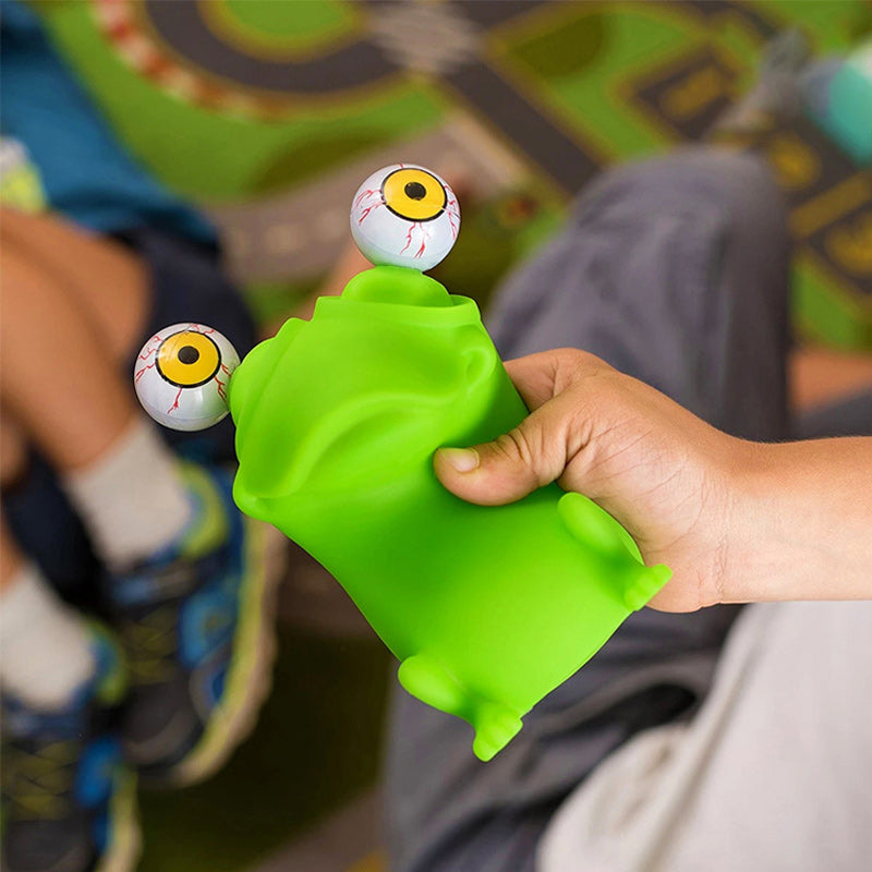 Poupées d'animales avec yeux gonflables