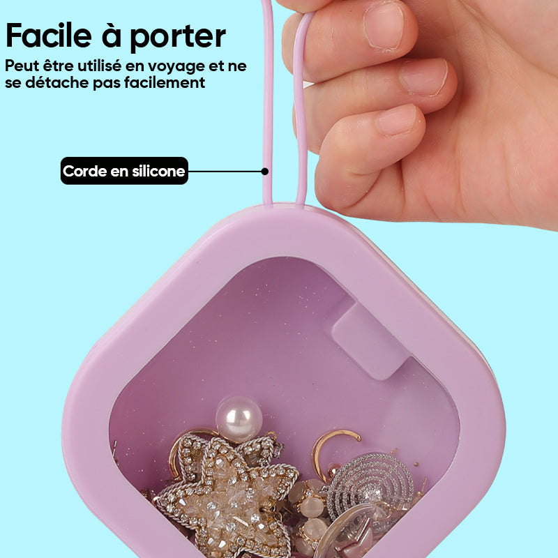 Organisateur de rangement d'accessoires pour cheveux de filles pour le voyage