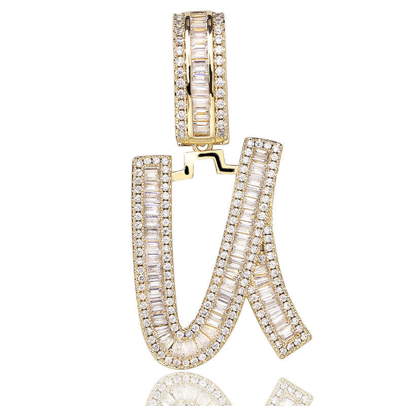 Collier Zircon Alphabétique