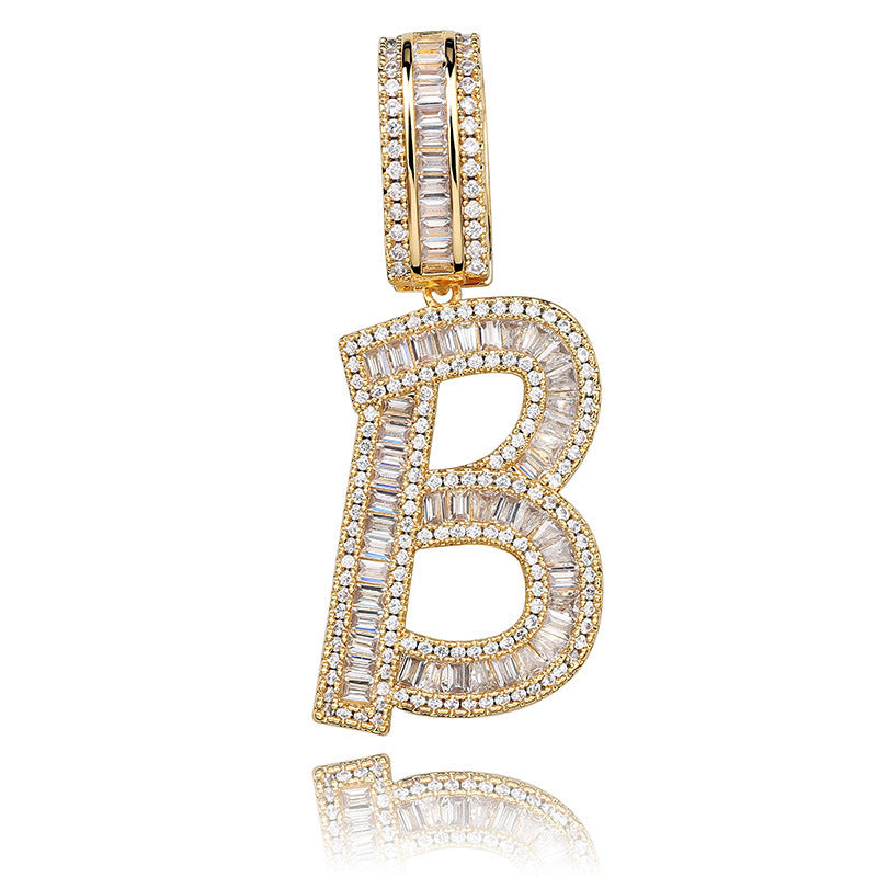 Collier Zircon Alphabétique