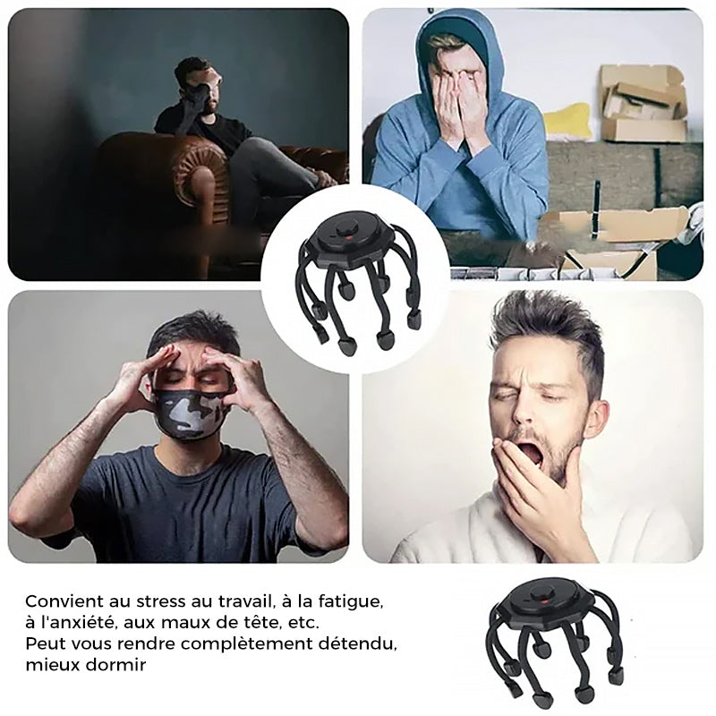 Masseur ultra-cuir chevelu