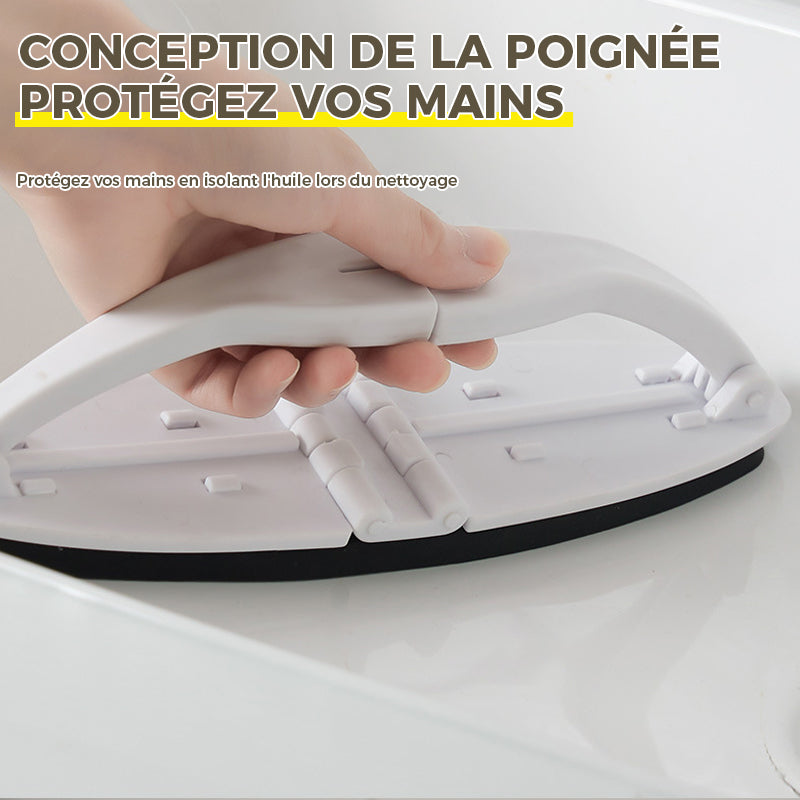 Nettoyant pour table de cuisson pliable