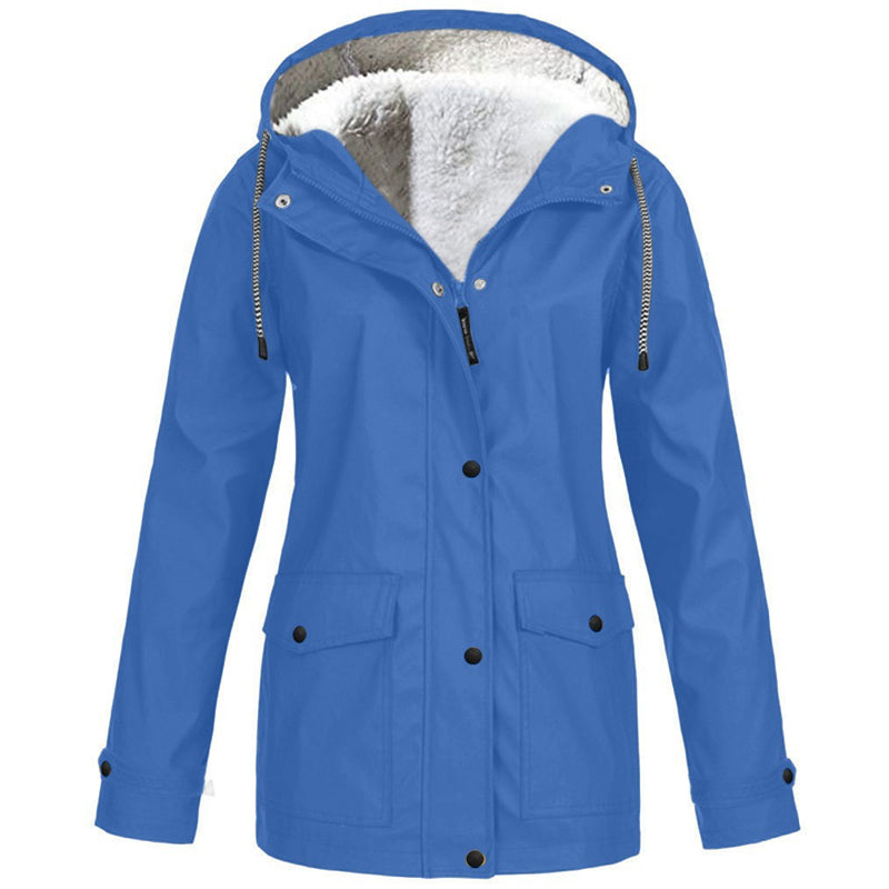 Veste coupe-vent en polaire d'hiver