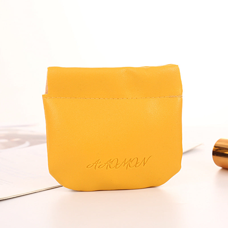 Sac Cosmétique De Poche En Cuir PU