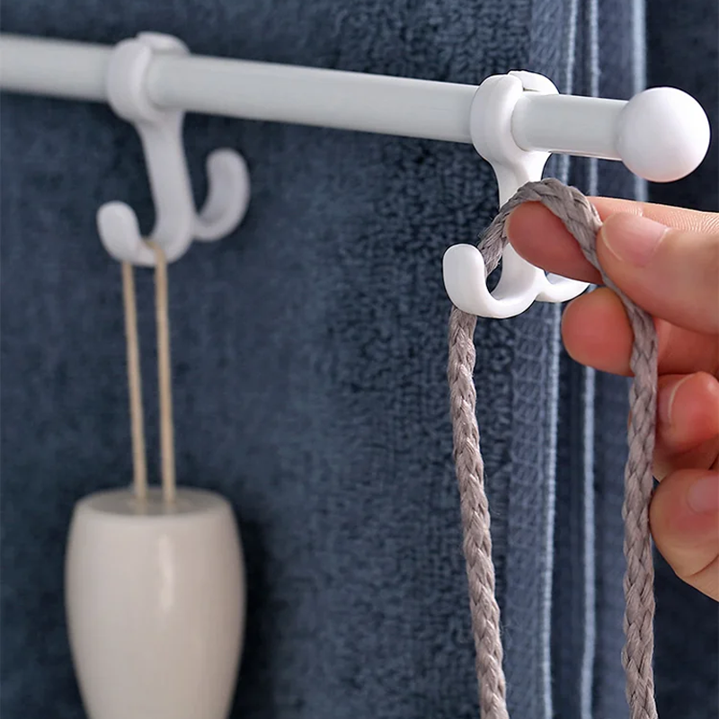 Porte-serviettes rotatif sans poinçonnage