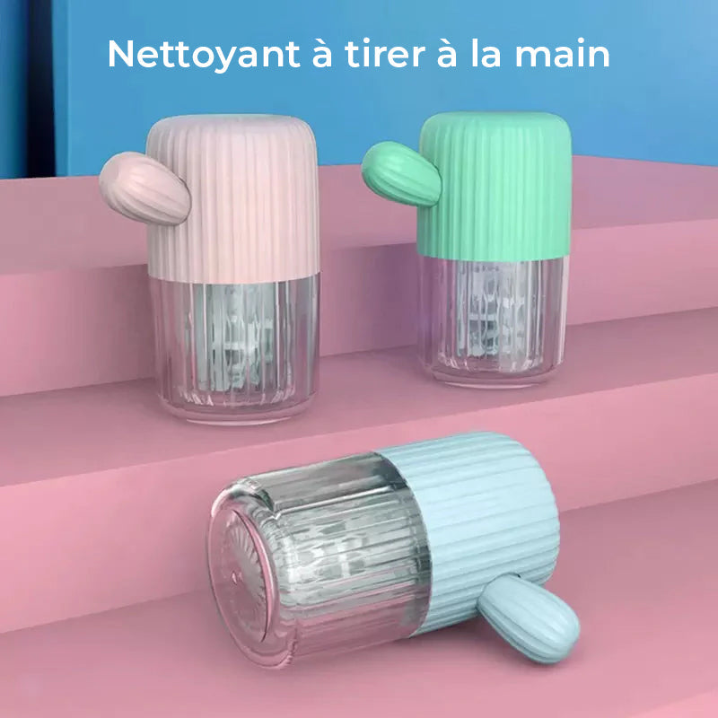 Nettoyant manuel pour lave-lentille de contact